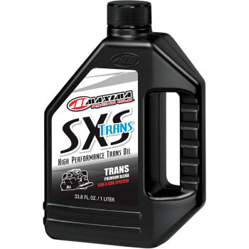 Maxima Racing Oils 40-41901-2PK SXS 80w Premium Transmission Oil 1L Bottle, 2-Pack