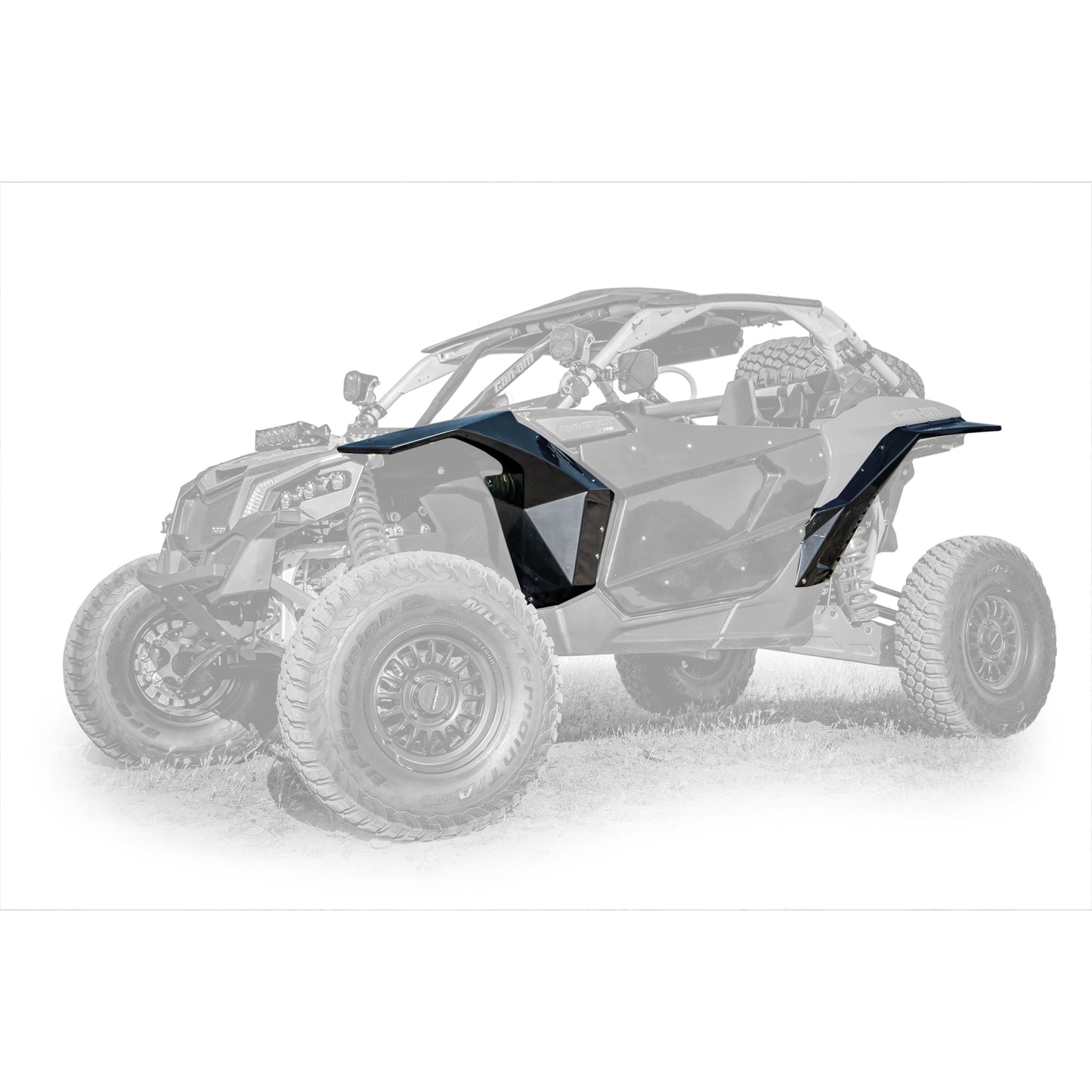 DRT CAX3FD1 – Can-Am X3 2017+ ABS Fenders (Front and Rear)
