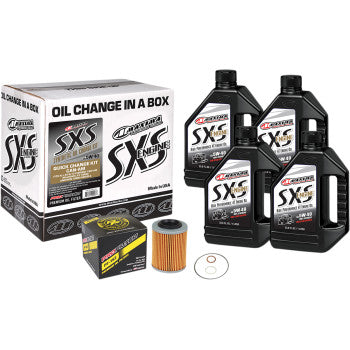 SXS Can-Am Oil Change Kit 5W-40 Full-Syn Maverick X3 90-469013-CA
