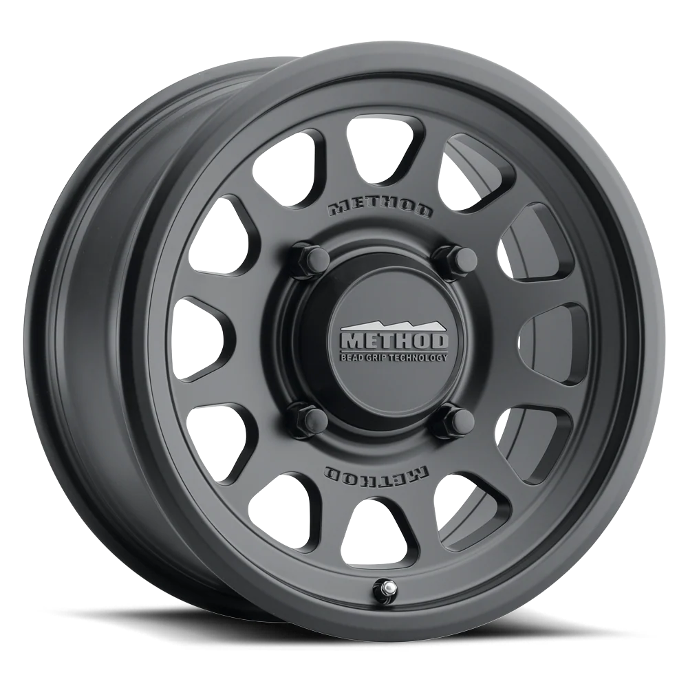 METHOD RACE WHEELS 414 UTV Bead Grip® Matte Black 15X7 5X4.5 MR41457012552