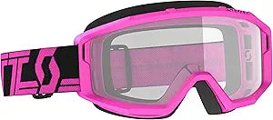 SCOTT 278598-1254043 Primal Clear Goggle, Pink/Black with Clear Lens