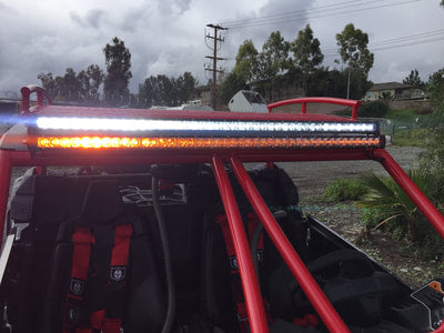 40" single row led amber