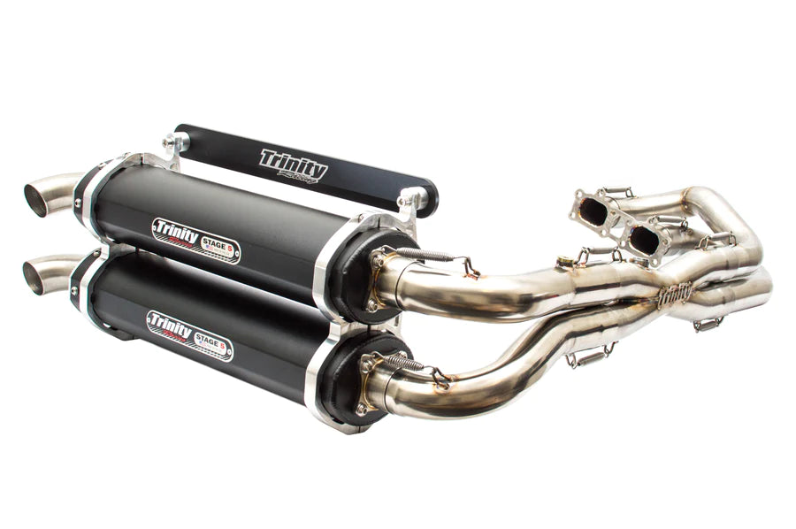 TRINITY RACING RZR XP 1000 Full system TR-4119D-BK
