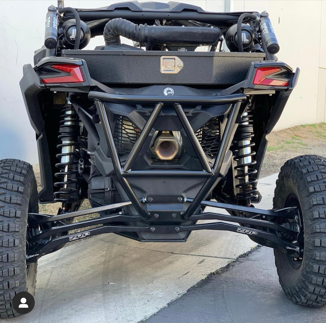 RAGING MOTORSPORTS CAN AM MAVERICK X3 rear bumper 2017 2018 2019 2020 2021 2022