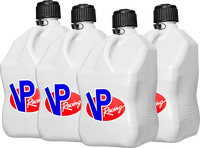 VP RACING VP MOTORSPORTS CONTAINER 5 GALLON WHITE with HOSE   JUG