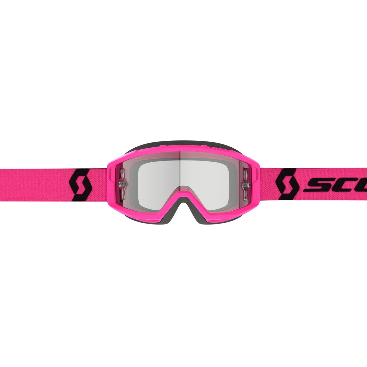 SCOTT 278598-1254043 Primal Clear Goggle, Pink/Black with Clear Lens