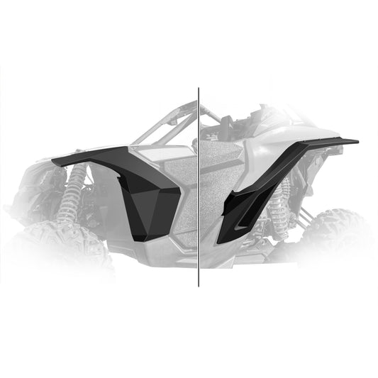 DRT CAX3FD1 – Can-Am X3 2017+ ABS Fenders (Front and Rear)