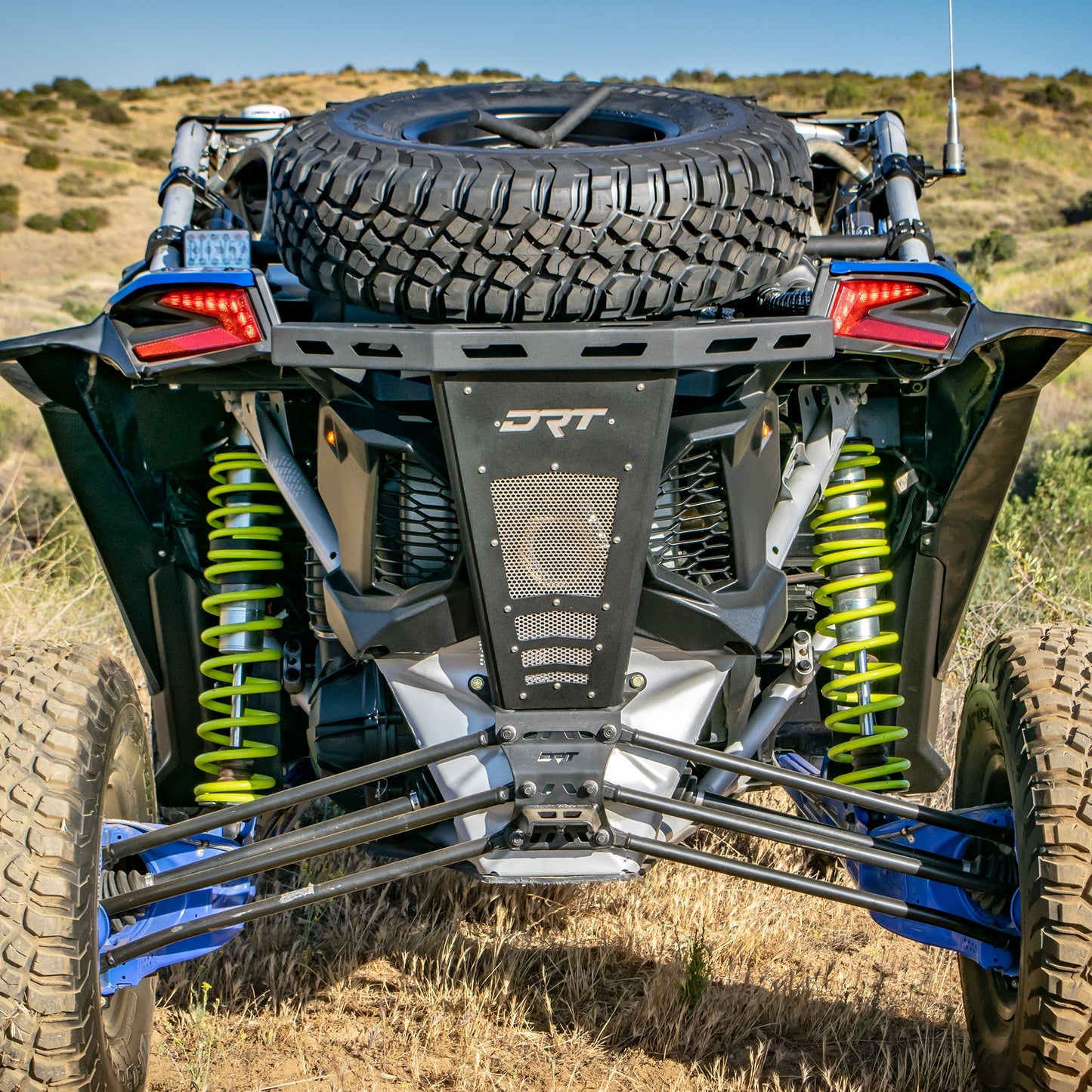 DRT MOTORSPORTS CAX3RP1 Can Am Maverick X3 2017+ Dual Sheer Radius Rod Plate