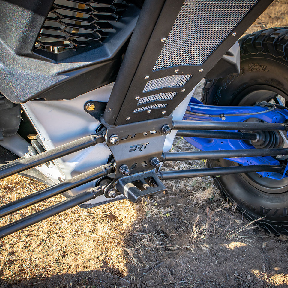 DRT MOTORSPORTS CAX3RP1 Can Am Maverick X3 2017+ Dual Sheer Radius Rod Plate