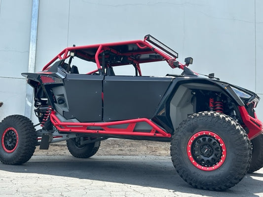 RAGING MOTORSPORTS RZR PRO R Aluminum 4 door kit black