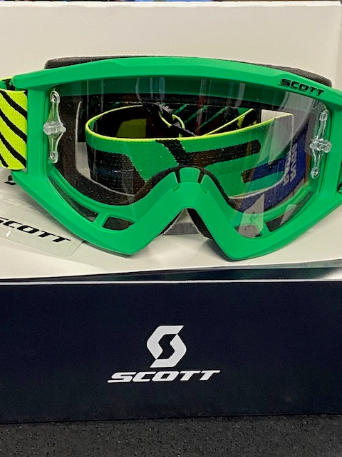 Scott Recoil Xi Goggles green / yellow clear lens 262596-1412113
