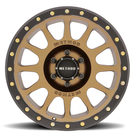 METHOD RACING WHEELS 305 NV Method Bronze® - Matte Black Lip 20X9 8/170 MR30529087918