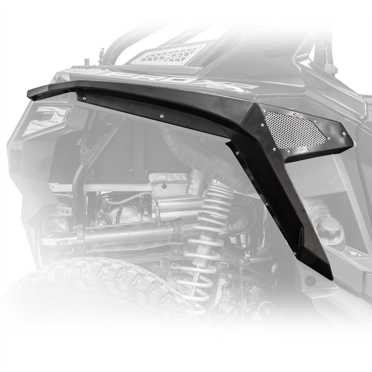 2022 Rzr Pro R Rear Fender DRT RZR Pro XP / Pro R / Turbo R 2020-2024 ABS Fender Kit ...