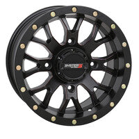 SB4 BL WHEEL 15X7 4+3 (+15MM) 4/156 MATTE BLACK