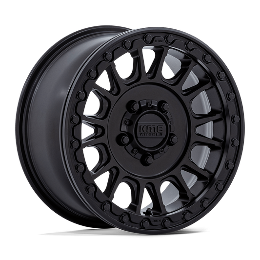 KMC MACHINED IMPACT UTV BEADLOCK 15X7 5/4.5 RIM WITH 35X10R15 EFX MOTORALLY TIRE PACKAGE