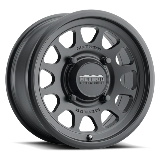 METHOD RACE WHEELS 414 UTV Bead Grip® Matte Black 15X7 5X4.5 MR41457012552