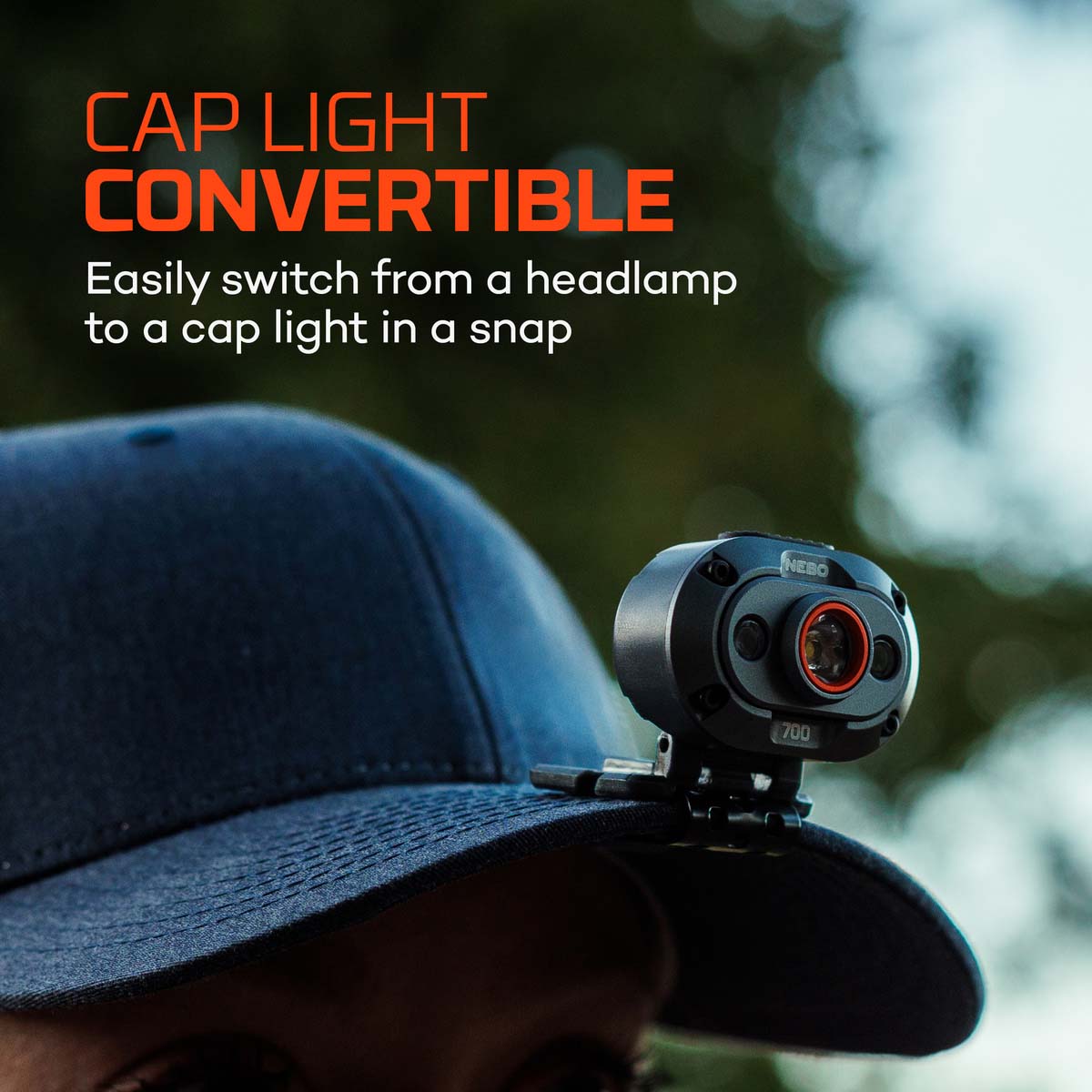 NEBO MYCRO 700 From Headlamp to Cap Light, in a Flash