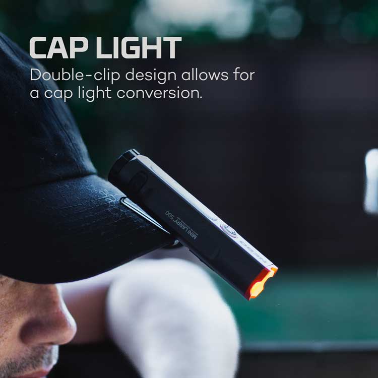 NEBO Mini Larry 500 Flashlight Maximum Illumination, Minimum Size, Boundless Versatility
