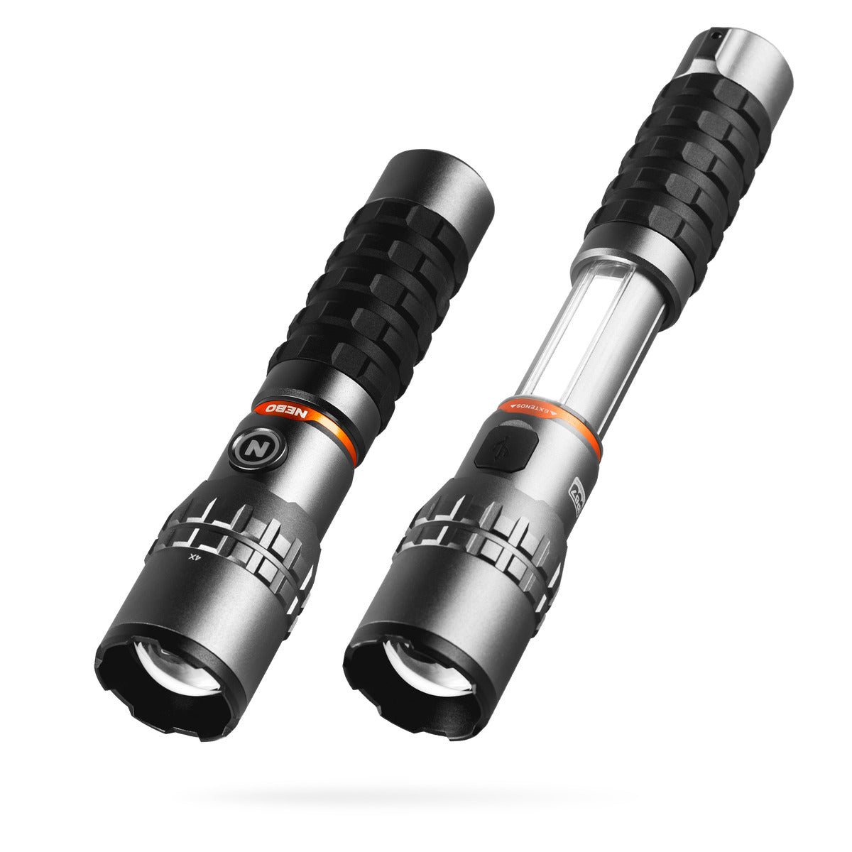 NEBO SLYDE KING 2K Flashlight USB-C Rechargeable 2,000-Lumen LED Flashlight & 500-Lumen