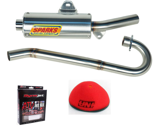 SPARKS Stage 1 Performance Package Stainless Steel, Yamaha 2008- Raptor 250