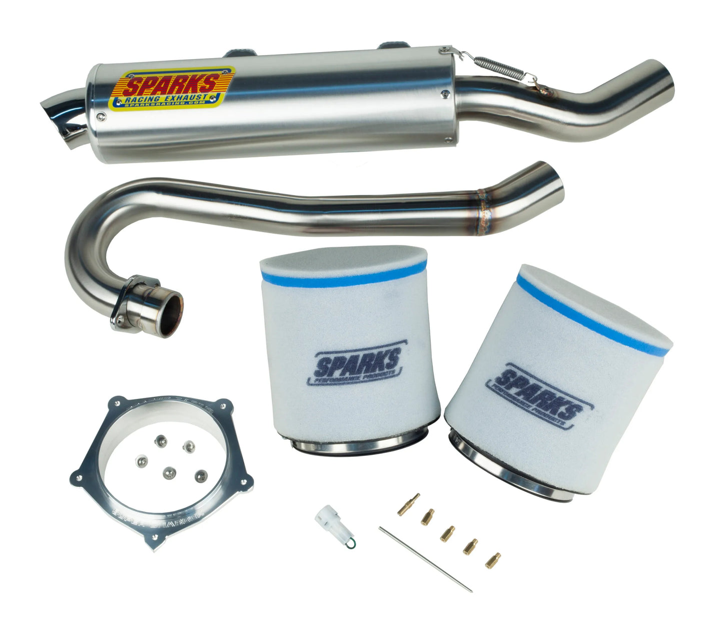 SPARKS Stage 1 Performance Package Stainless Steel, Yamaha 2004-2011 YFZ 450