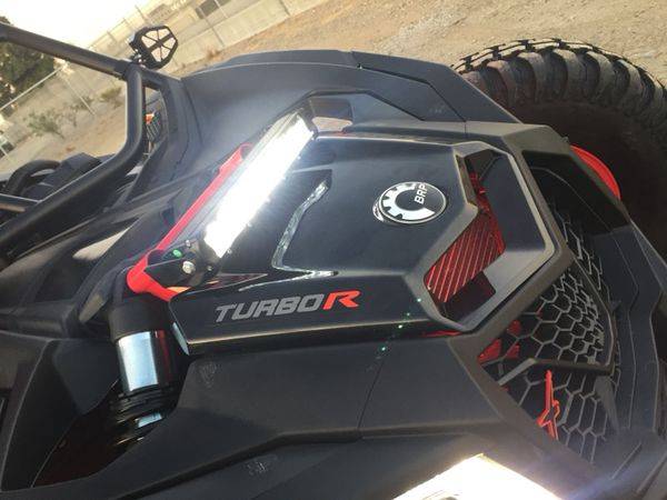 Raging Motorsports CANAM X3 Shock tower light mount