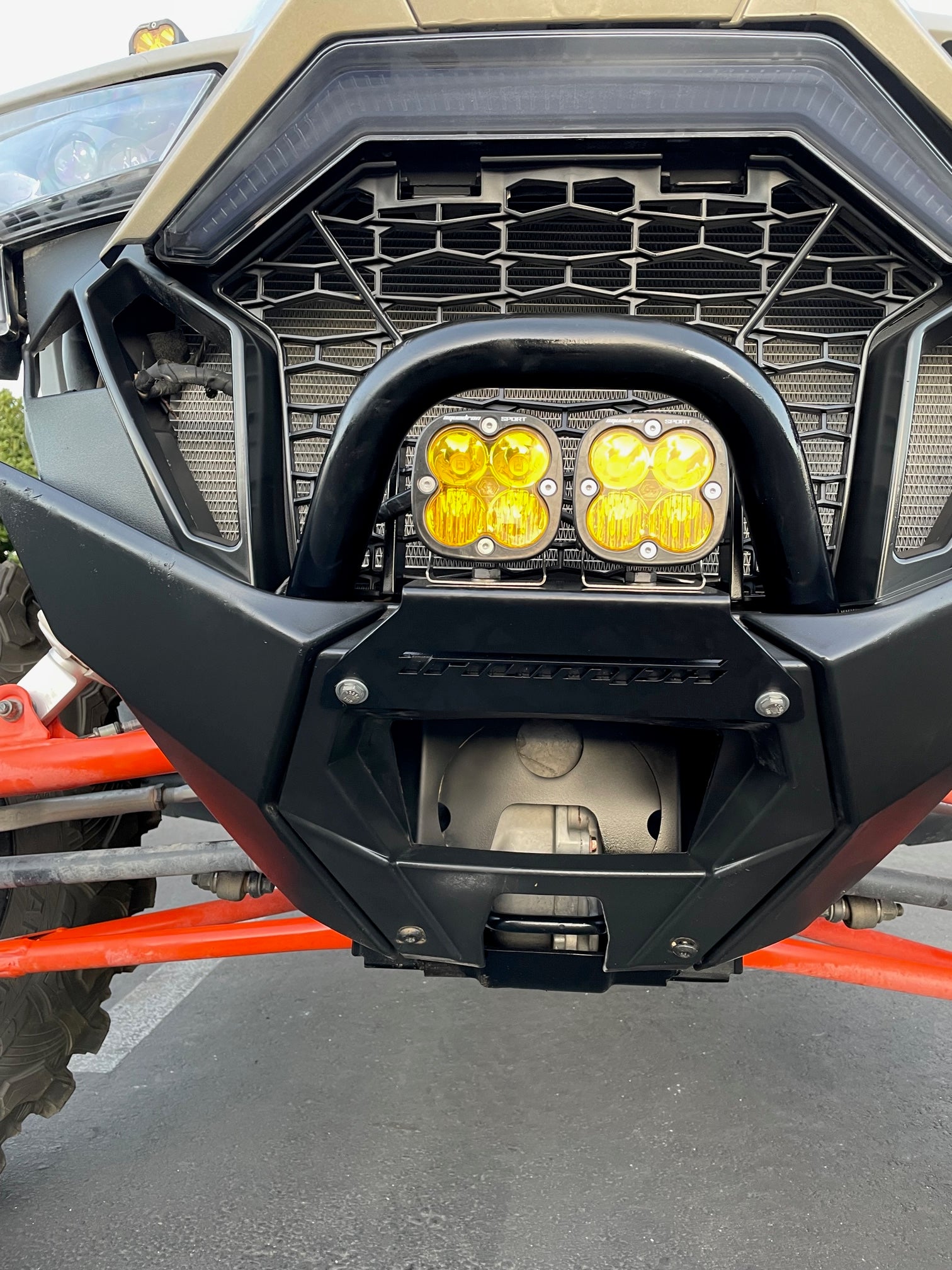 POLARIS RZR PRO XP front light mount RAGING MOTORSPORTS ...